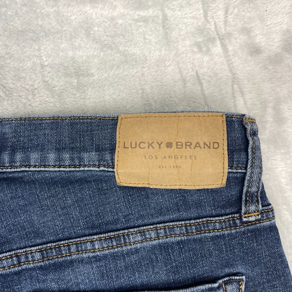Lucky Brand Jeans Womens 29/32 Blue Denim 110 Slim Fit Single Stitch Skinny Leg - Picture 9 of 11